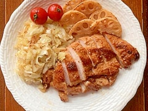 鶏肉のにんにくいしる糀焼き